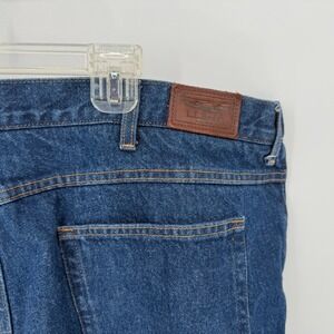 L.L.Bean Comfort Waist Jeans Men's 44x29 Blue Denim Relaxed Fit